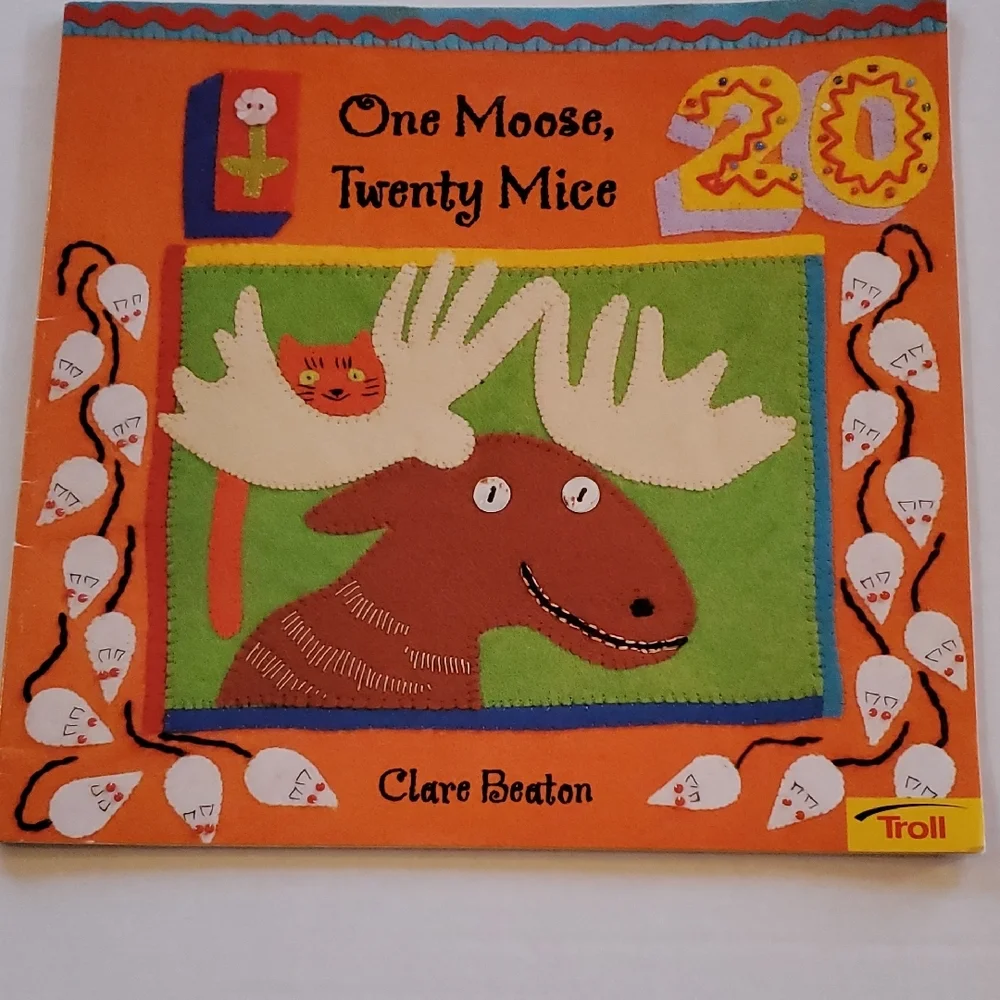 Colorful Children's Counting Books Set - 4 Book Titles